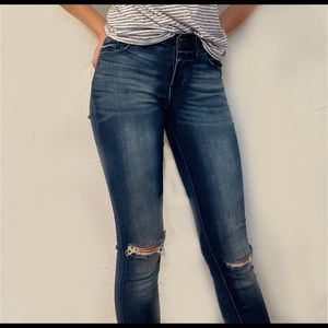 Madewell size 26 distressed jeans